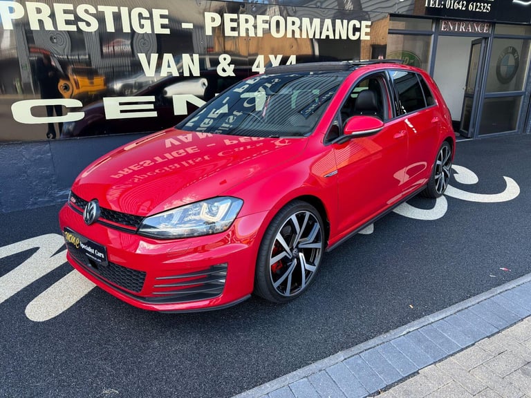 VOLKSWAGEN GOLF 2.0 TDI BlueMotion Tech GTD Red Auto Diesel 2015