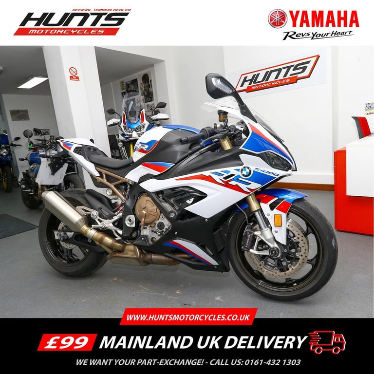 2020, '70 reg. BMW S1000RR M-Sport. 1 Owner. Stunning Bike. £15,995