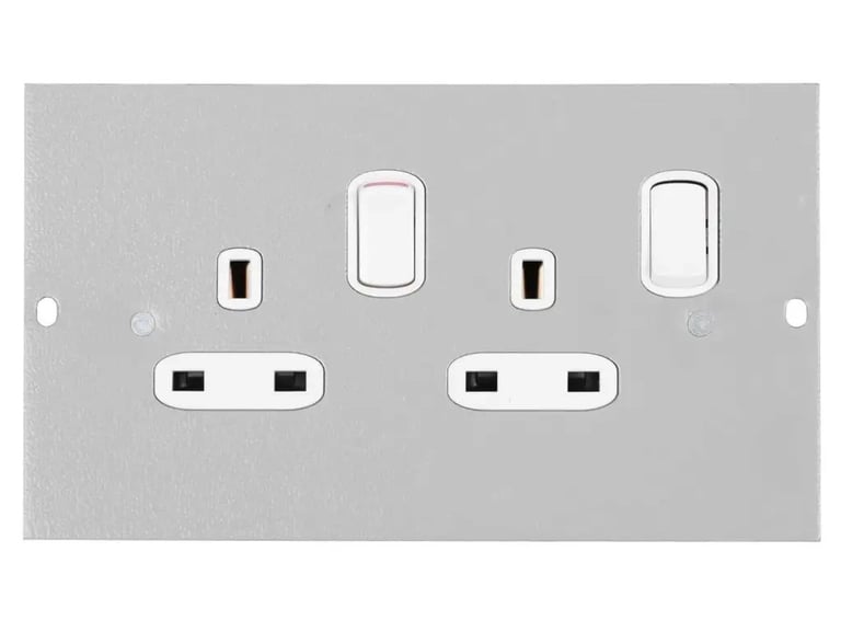 image for Electrak CR022 2G Switched Socket Outlet in Plate
