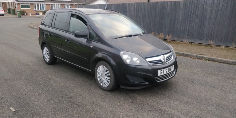 2012 VAUXHALL ZAFIRA 1.7 CDTI 7 SEATER MPV DIESEL