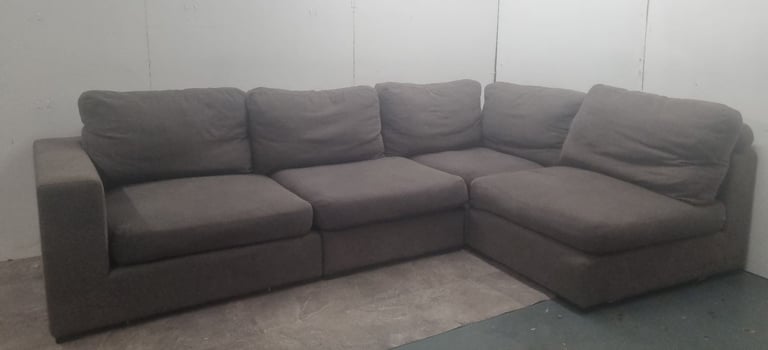 Corner Sofa & Footstool *Can Deliver* 