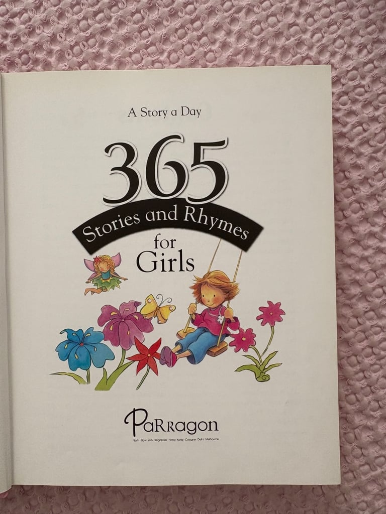 365 Stories and Rhymes for Girls Book