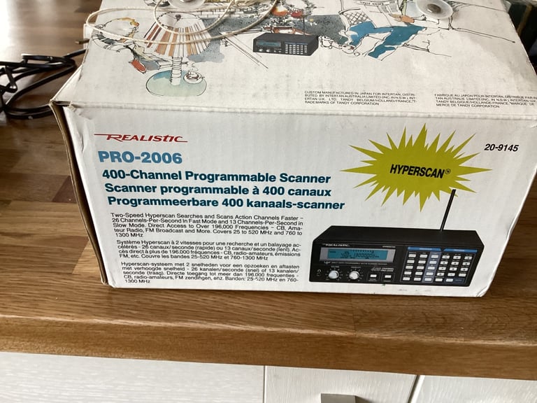 Realistic Pro -2006 -400 Channel Scanner