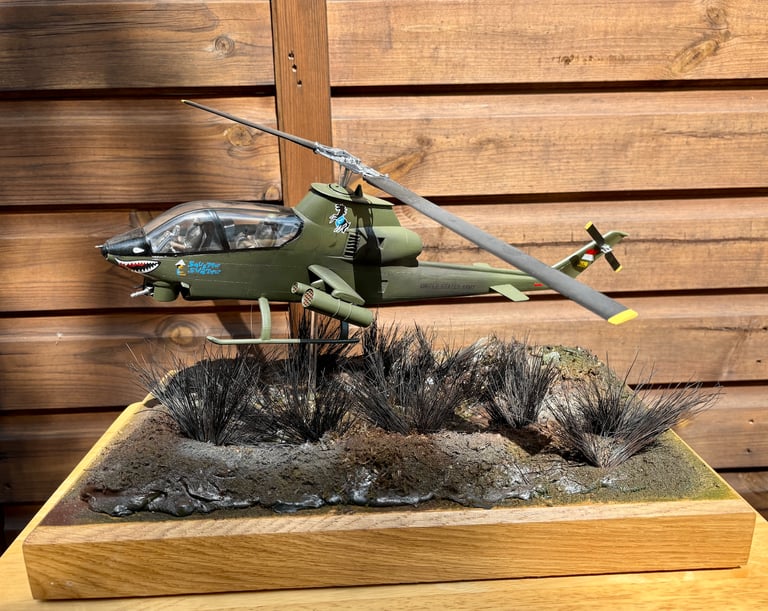 Handmade Model Aircraft Dioramas (prices in description)
