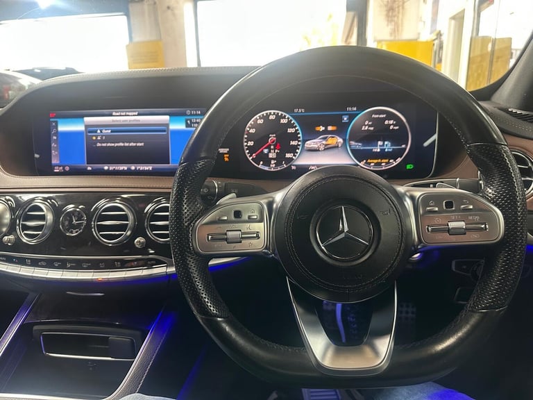 2019 Mercedes-Benz S-Class 2.9 S350Ld AMG Line (Executive) Saloon 4dr Diesel G-Tronic+ Euro 6 (s/...