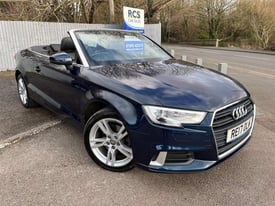 2017 Audi A3 Cabriolet 1.4 TFSI CoD Sport S Tronic Euro 6 (s/s) 2dr CONVERTIBLE 