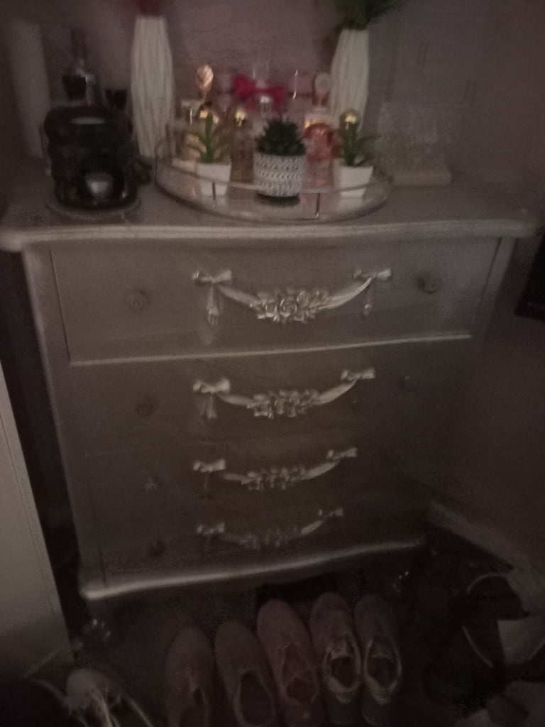 Free bedside cabinet x2 and chest of drawers