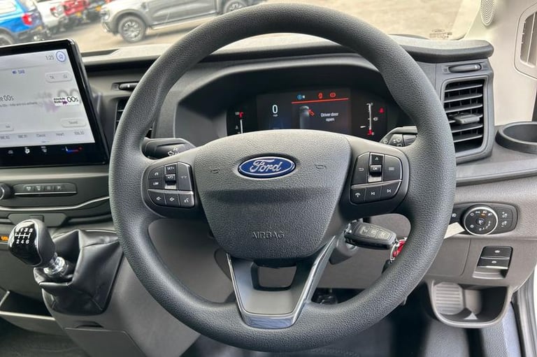 2024 Ford Transit 350 Leader L3 H3 LWB High Roof RWD 2.0 EcoBlue 130ps, COLLISTION MITIGATION Pan...