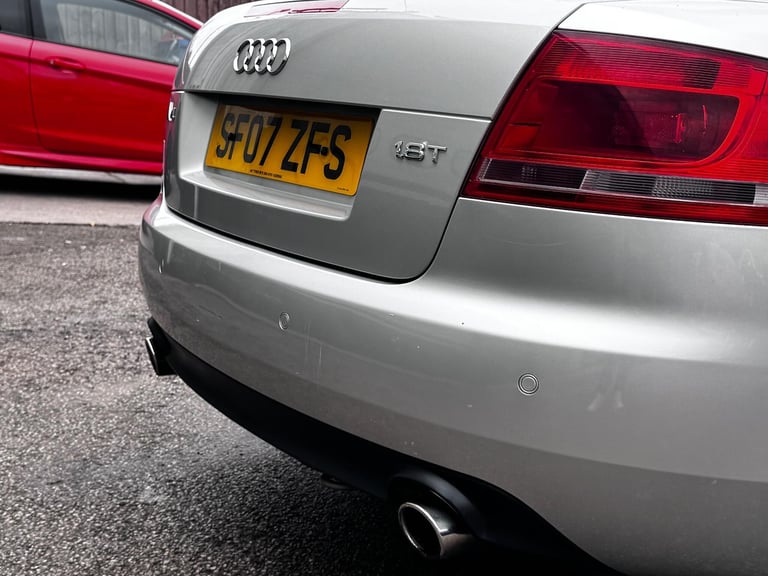 2007 Audi A4 Cabriolet 1.8T S line Multitronic 2dr CONVERTIBLE Petrol Automatic