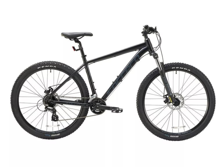 Carrera Vengeance Men's Mountain Bike (14" Frame), Wheel Size 27.5" Black - As New Condition.