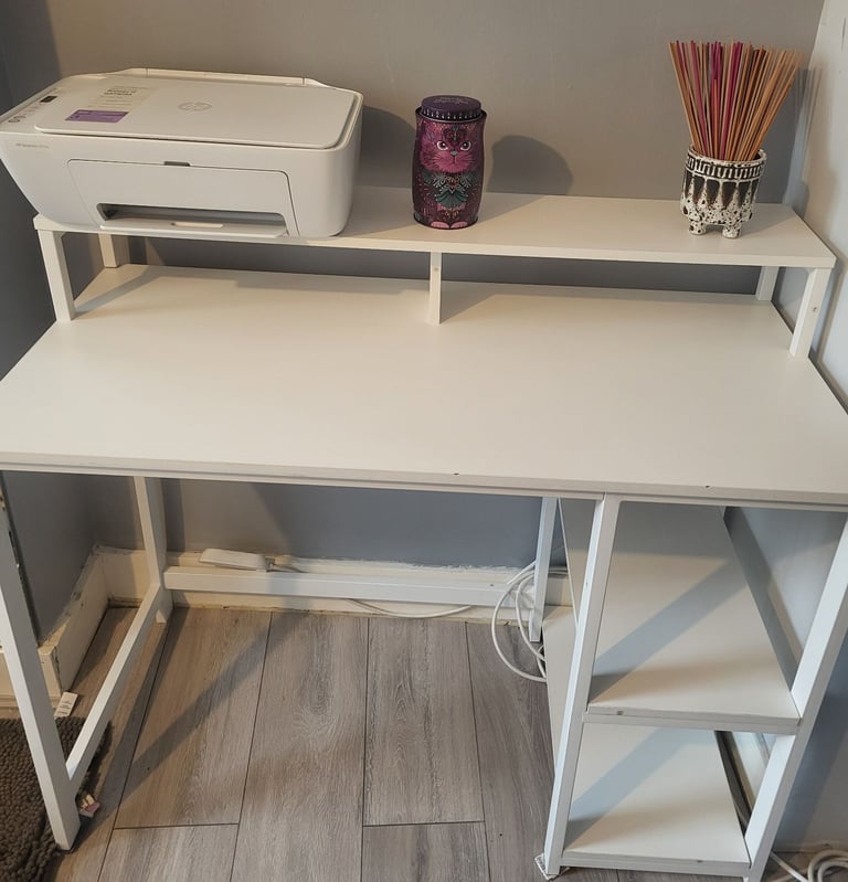 White Desk Collection Only