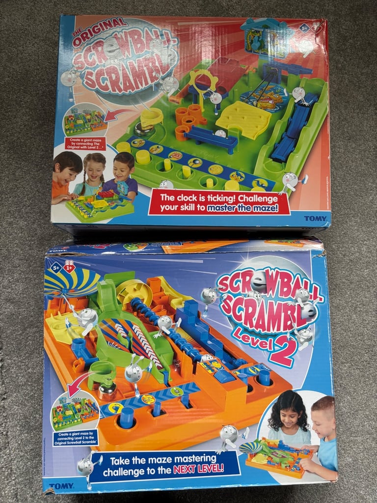 image for 2 x scewball scramble - like new