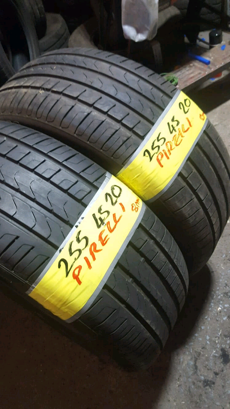 image for 255 45 20 pairs &sets mich bridgestons pirells all£120 pair fit & bal