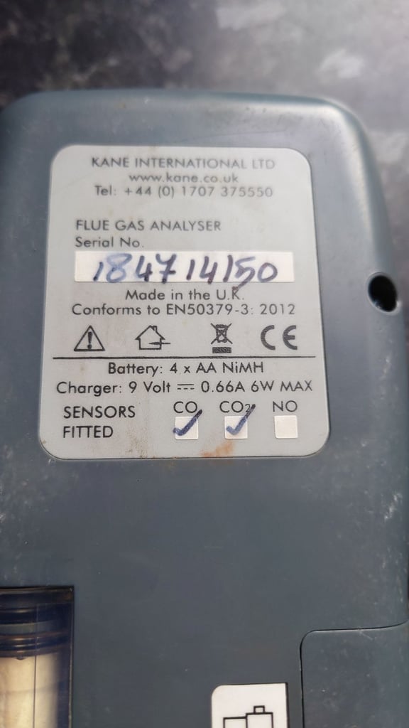 Kane 455 Flue Gas Analyser 