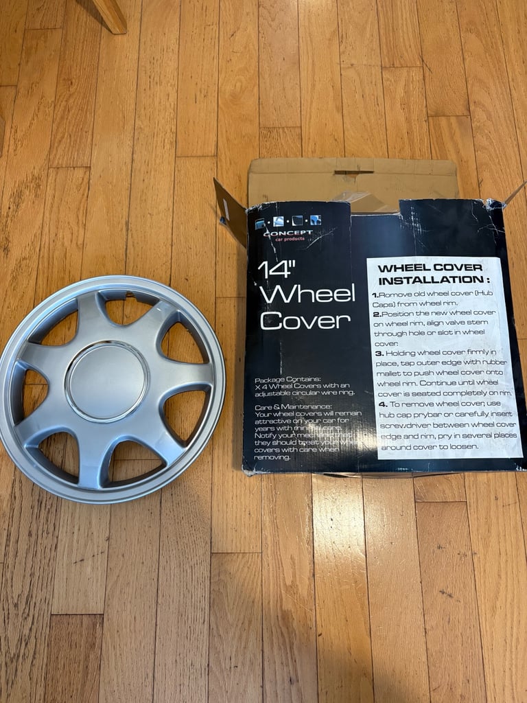 image for Wheel Trims 14 inch. Brand New. Never used.