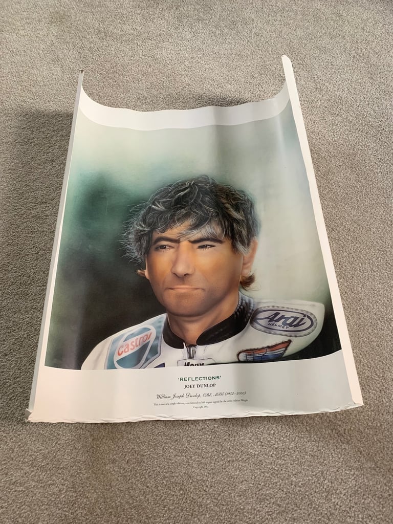 image for Joey Dunlop 1-500 prints 
