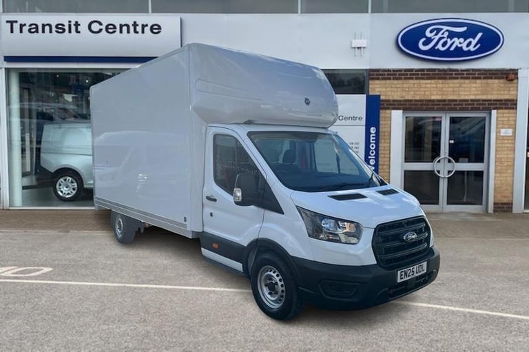 image for 2025 Ford Transit 350 Leader AUTO L5 XXLWB Luton FWD 2.0 EcoBlue 130ps, SINGLE PASSENGER SEAT Lut...