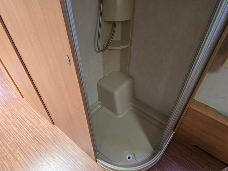 NOW SOLD 2009 Adria Adora 612DP 4 Berth Fixed Island Bed Caravan, Awning
