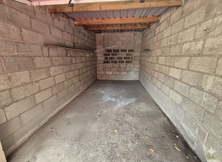 Secure garage in Marple for storage