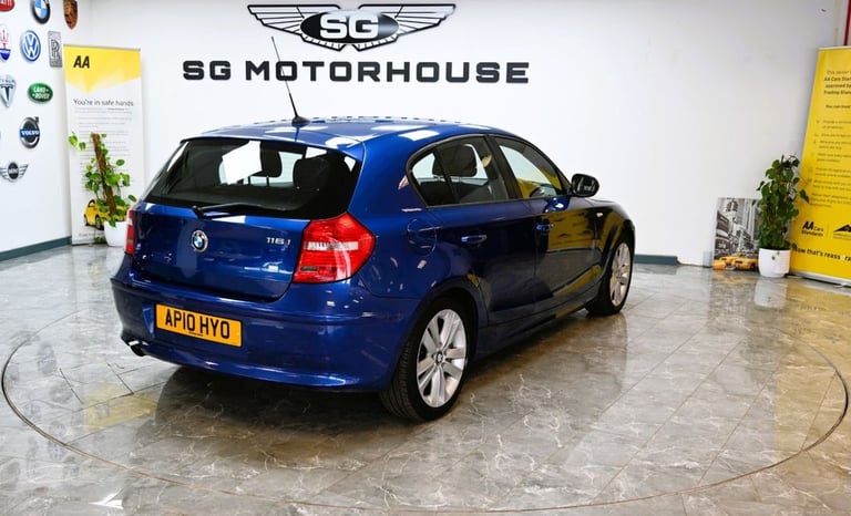 2010 BMW 1 Series 116i [2.0] Sport 5dr HATCHBACK PETROL Manual