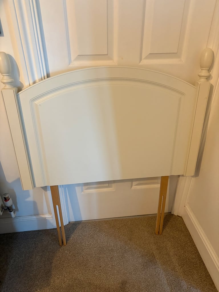 image for Single white headboard 