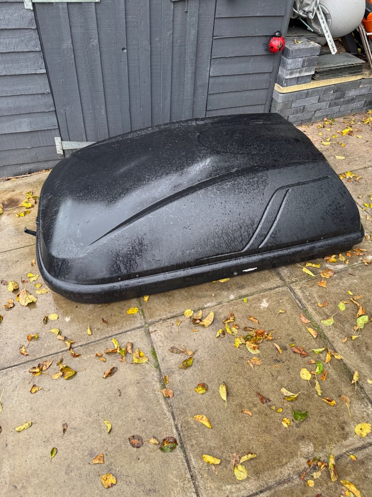 Car Roof Box and rails