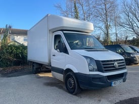 image for 2017 VW CRAFTER LUTON CR35 BMT - TAIL LIFT - ULEZ - CAZ - COMPANY OWNED. 
