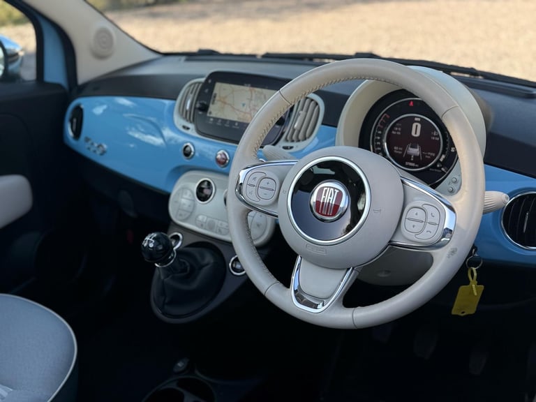 2018 Fiat 500 12 Spiaggina 2dr CONVERTIBLE Petrol Manual