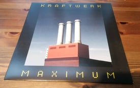 Kraftwerk Maximum Black Vinyl album mint 