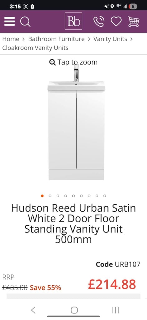 image for Bathroom sink cabinet 