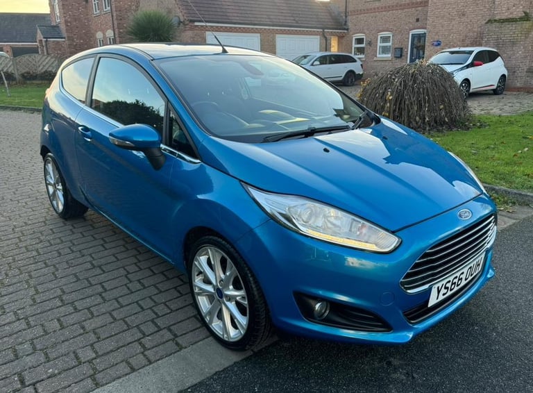 image for 2016 (66) FORD FIESTA 1.0T TITANIUM GENUINE 45,000 MILES SAT NAV HEATED SEATS! 