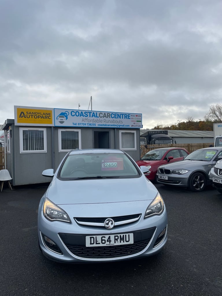 2014 Vauxhall Astra 1.6i 16V SRi 5dr HATCHBACK Petrol Manual