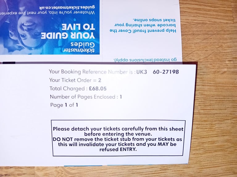 2 x TOM MEIGHAN Gig Edinburgh Liquid Rooms THU 18TH Sept 2025