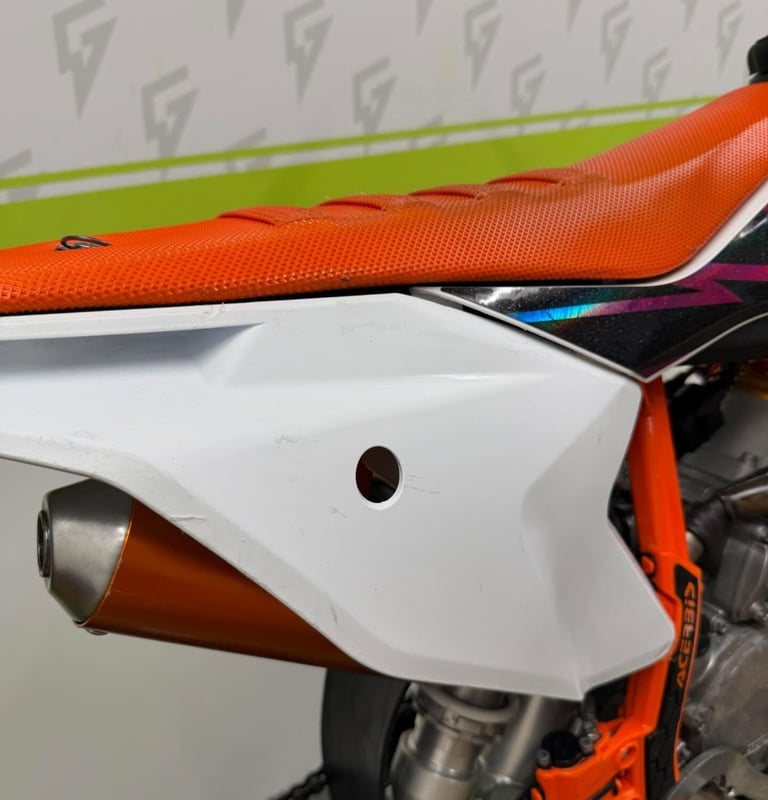 KTM SX 50 2023, HGS exhaust, VHM head