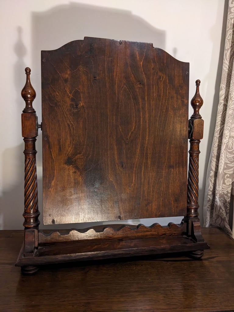 Barley Twist swing dressing table mirror