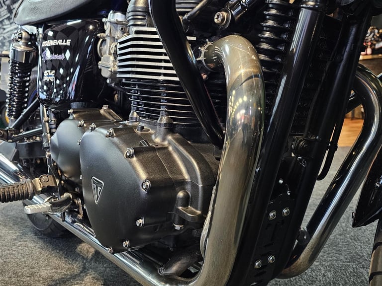 2015/65 TRIUMPH BONNEVILLE NEWCHURCH 865cc EXTRA'S 17,000 MILES