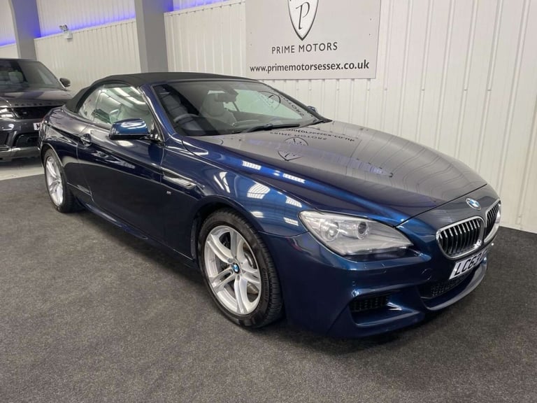 2013 BMW 6 Series 3.0 640d M Sport Convertible 2dr Diesel Auto Euro 5 (s/s) (313 ps) M SPORT  Con...