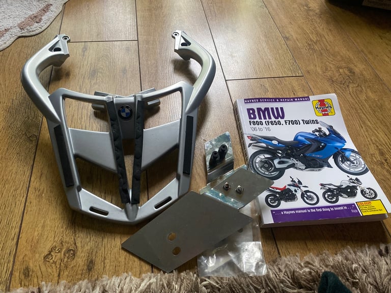 image for BMW f series topbox mount and Haynes manual 