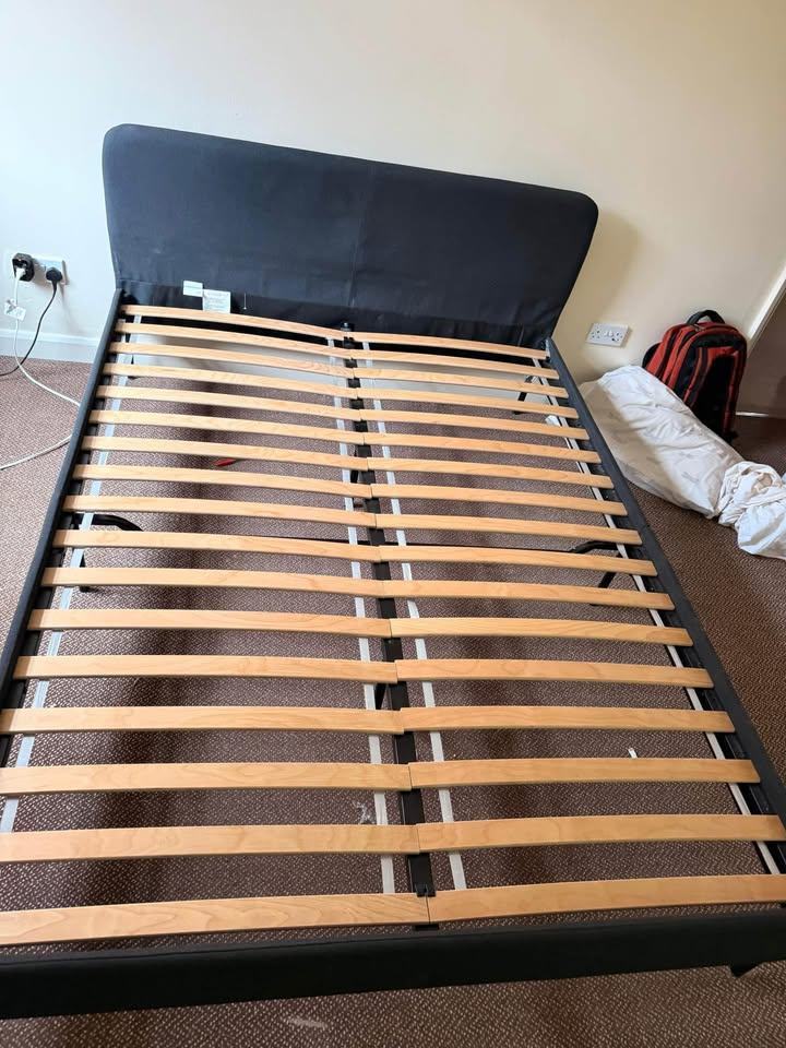 IKEA Double Mattress And Bed Frame