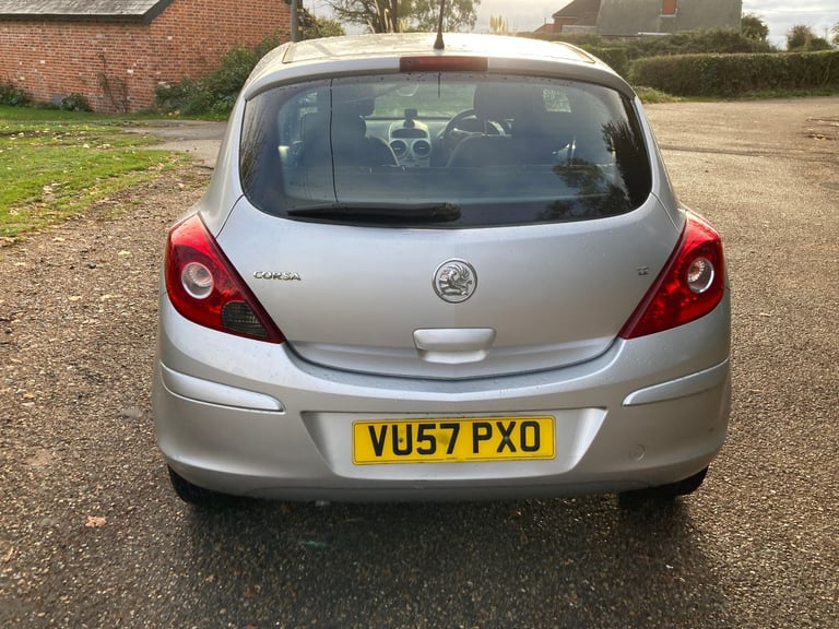 2007 VAUXHALL CORSA SXI 3 DOOR HATCHBACK,ULEZ. IDEAL 1ST CAR, YEARS MOT.