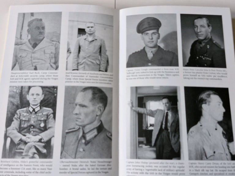 SAS NAZI HUNTERS. DAMIEN LEWIS PAPERBACK 