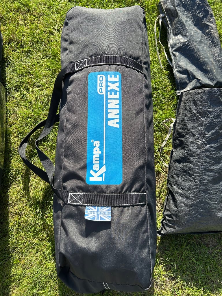 Caravan Awning - Kampa Rally Pro 390 With Optional Bedroom Annexe
