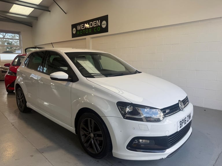 2016 Volkswagen Polo 1.2 TSI BlueMotion Tech R-Line Euro 6 (s/s) 5dr HATCHBACK Petrol Manual