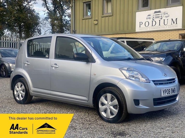2008 Daihatsu Sirion 1.0 S 5dr Hatchback Petrol Manual