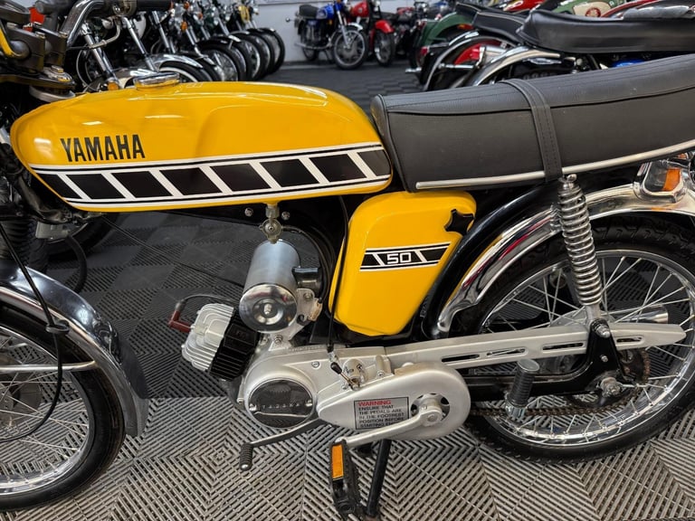 1976 Yamaha FS1E, **KENNY ROBERTS* 50cc, lovely useable classic two stroke, px 