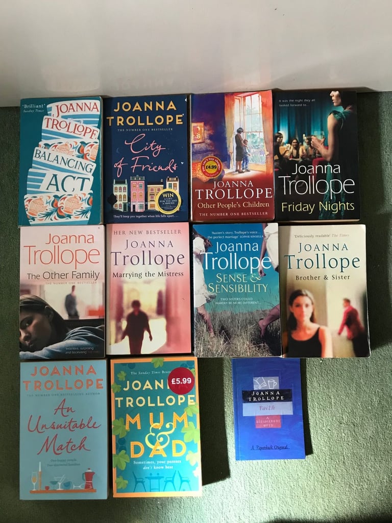 image for 11 x Joanna Trollope books £15 for all or can split