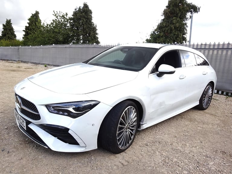 2024 24 REG MERCEDES BENZ CLA 180 AMG LINE PREMIUM AUTO ESTATE DAMAGED SALVAGE