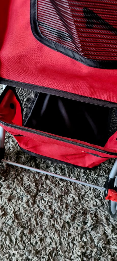 Dog pram/stroller - as new