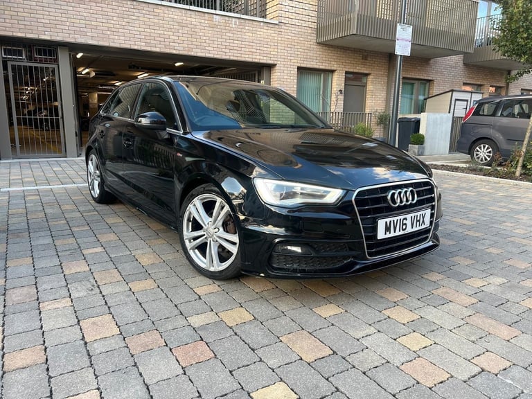 2016 Audi A3 2.0 TDI S line Sportback Euro 6 (s/s) 5dr (Nav) HATCHBACK Diesel Manual
