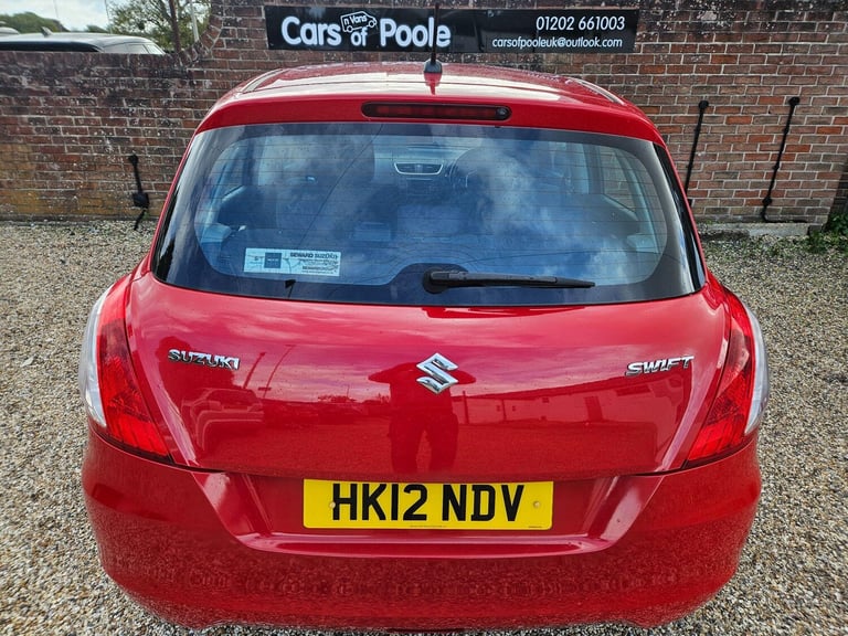 2012 Suzuki Swift 1.2 SZ2 Euro 5 5dr HATCHBACK Petrol Manual